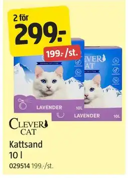 Jula Kattsand 10 l erbjuda