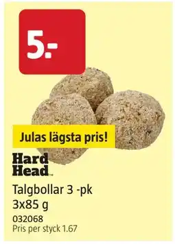 Jula Talgbollar 3 -pk 3x85 g erbjuda