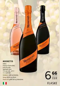 Scandinavian Park Mionetto Prosecco erbjuda