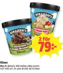 Coop Ben & Jerry's erbjuda