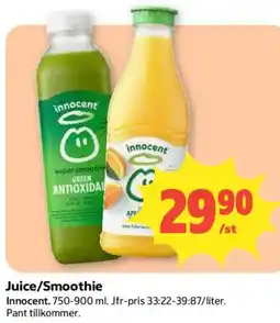Coop Innocent Juice/Smoothie erbjuda