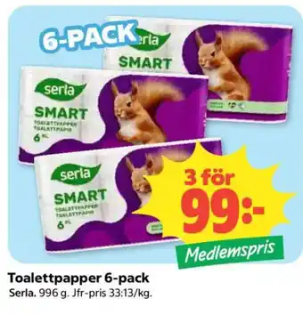 Serla toalettpapper