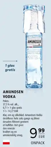 Scandinavian Park Amundsen Vodka erbjuda