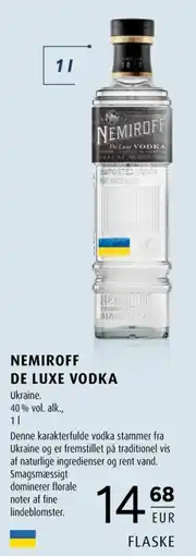 Scandinavian Park Nemiroff de luxe vodka erbjuda