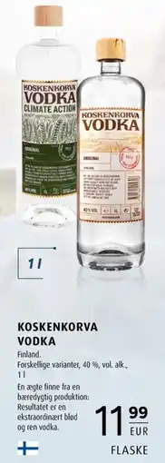 Scandinavian Park Koskenkorva Vodka erbjuda