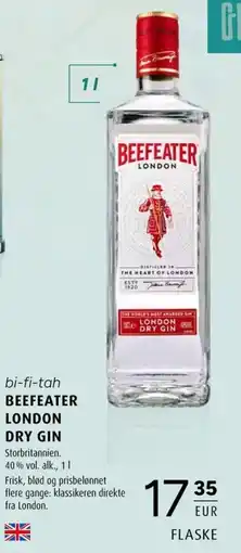 Scandinavian Park Beefeater London Dry Gin erbjuda