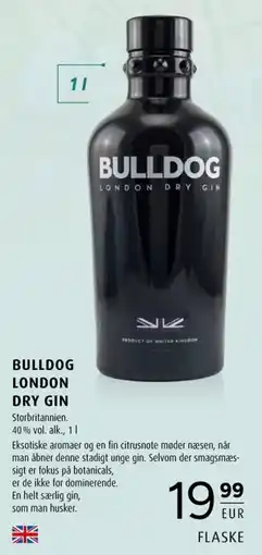 Scandinavian Park Bulldog london dry gin erbjuda