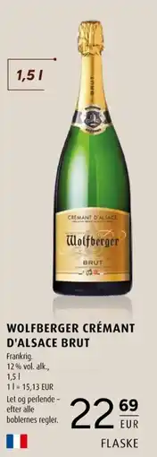 Scandinavian Park Wolfberger crémant d'alsace brut erbjuda