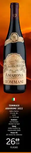 Scandinavian Park Tommasi Amarone 2022 erbjuda