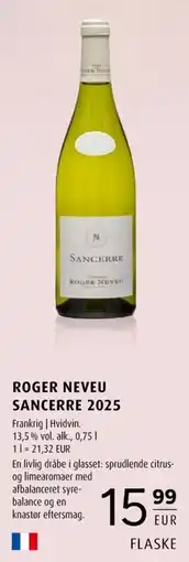 Scandinavian Park Roger Neveu Sancerre 2025 erbjuda