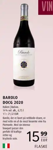 Scandinavian Park Barolo DOCG 2020 erbjuda