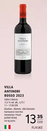 Scandinavian Park Villa Antinori Rosso 2023 erbjuda
