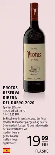 Scandinavian Park Protos reserva ribera del duero 2020 erbjuda