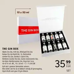 Scandinavian Park The gin box erbjuda
