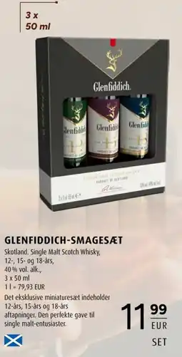 Scandinavian Park Glenfiddich-smageset erbjuda