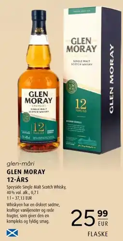 Scandinavian Park Glen Moray 12-års erbjuda
