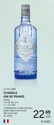 Scandinavian Park Citadelle Gin De France erbjuda