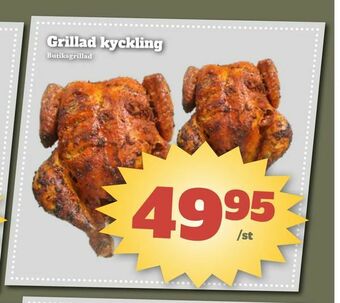 Bonum Matmarknad Grillad kyckling erbjuda