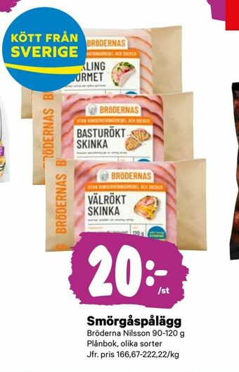 City Gross Smörgåspålägg erbjuda
