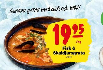 City Gross Fisk & Skaldjursgryta erbjuda