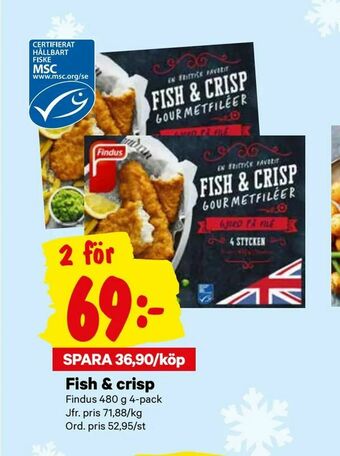 City Gross Fish & crisp erbjuda