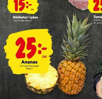 City Gross Ananas erbjuda