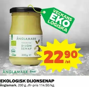 Coop Daglivs Ekologisk dijonsenap erbjuda