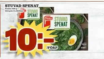 Din Mat Stuvad spenat erbjuda