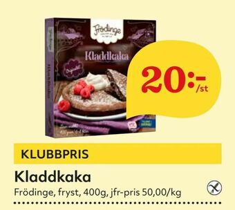 Hemköp Kladdkaka erbjuda