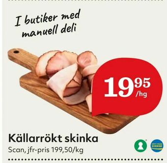 Hemköp Källarrökt skinka erbjuda