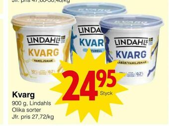 Matöppet Kvarg erbjuda