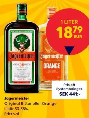 Jägermeister, EUR 18.79