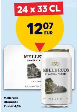 Border Shop Melleruds Utmärkta Pilsner 4,5%, EUR 12.07 erbjuda