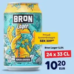 Border Shop Bron Lager 5,5%, EUR 10.2 erbjuda