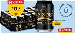 Border Shop Carlsberg Sort Guld 5,8%, EUR 10.19 erbjuda