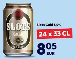 Border Shop Slots Guld 5,9%, EUR 8.05 erbjuda
