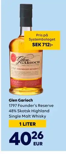 Border Shop Glen Garioch, EUR 40.26 erbjuda