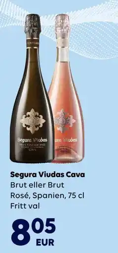Border Shop Segura Viudas Cava, EUR 8.05 erbjuda