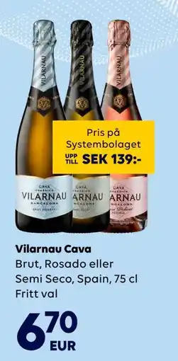 Border Shop Vilarnau Cava, EUR 6.7 erbjuda