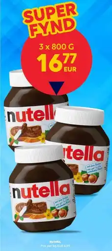 Border Shop Nutella, EUR 16.77 erbjuda