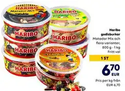 Border Shop Haribo godisburkar, EUR 6.7 erbjuda