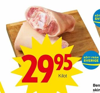 Matöppet Fläsklägg erbjuda