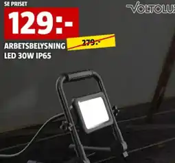 Bauhaus Voltolux arbetsbelysning led 30w ip65 erbjuda