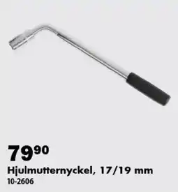 Biltema Hjulmutternyckel, 17/19 mm erbjuda