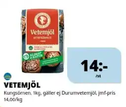 Tempo Vetemjöl erbjuda