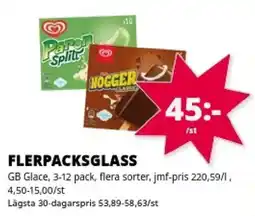 Tempo Flerpacksglass erbjuda