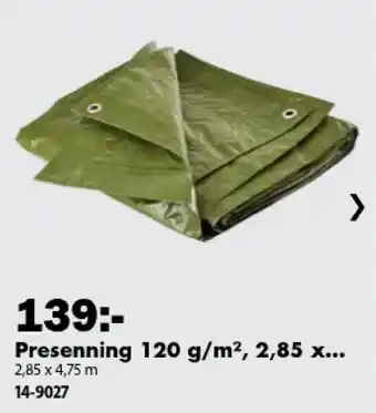 Presenning 120 g/m²