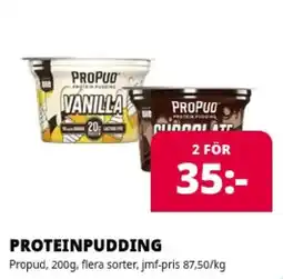 Tempo Propud proteinpudding erbjuda