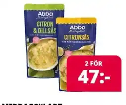 Tempo Abba citron & dillsås erbjuda