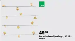 Biltema Batteridriven ljusslinga erbjuda